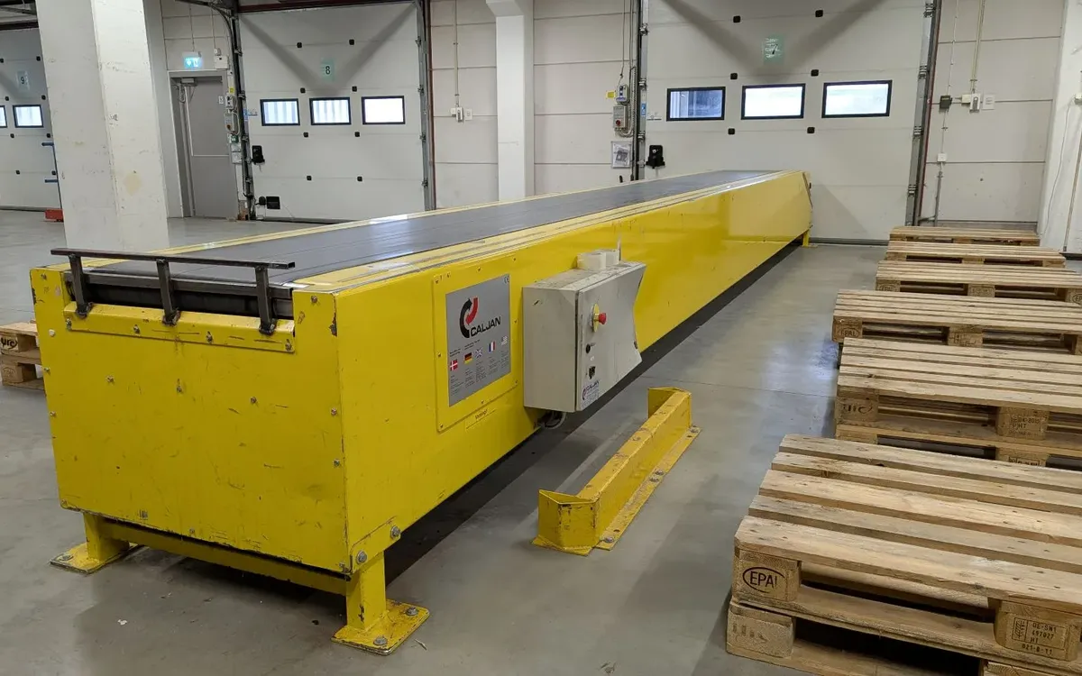 Used CalJan CB3H - Telescopic conveyor for container unloading