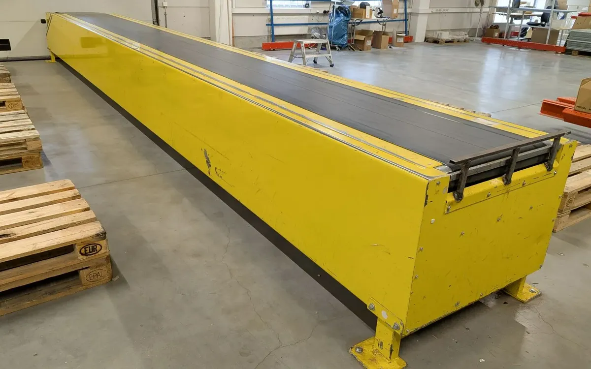 Used CalJan CB3H - Telescopic conveyor for container unloading