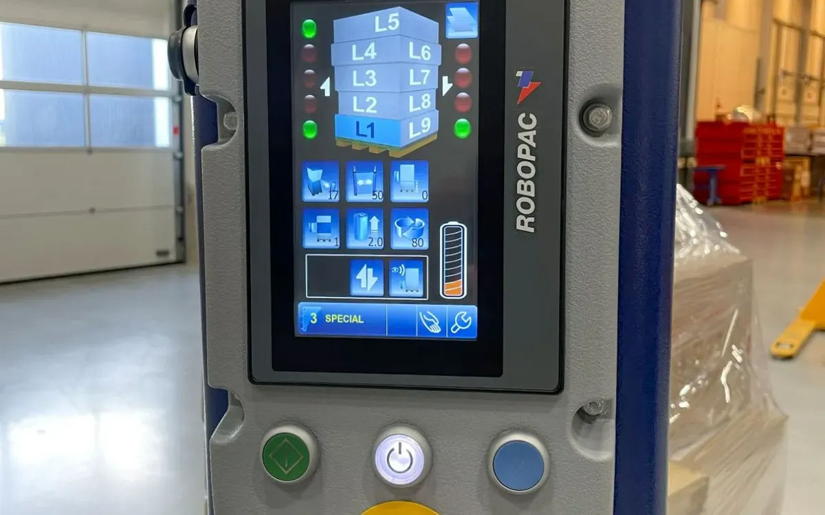 Robopac R Connect Used Robopac S6 - Stretch Film Robot | Relevator